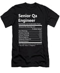 Senior Qa Engineer Nutrition Factors Gift Item Shi Hu Kang T-Shirt