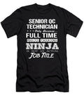 Senior Qc Technician Ninja Job Gift Item Shi Hu Kang T-Shirt