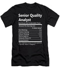 Senior Quality Analyst Nutrition Factors Gift Item Shi Hu Kang T-Shirt