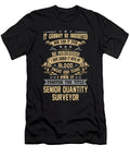 Senior Quantity Surveyor Forever the Title Job Gift Item Shi Hu Kang T-Shirt