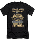 Senior Real Estate Manager Forever the Title Job Gift Item Shi Hu Kang T-Shirt