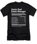 Senior Real Estate Manager Nutrition Factors Gift Item Shi Hu Kang T-Shirt