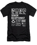 Senior Receptionist Multitasking Job Title Gift Item Shi Hu Kang T-Shirt