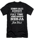 Senior Sales Associate Ninja Job Gift Item Shi Hu Kang T-Shirt