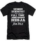 Senior Scientist Ninja Job Gift Item Shi Hu Kang T-Shirt