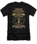 Senior Secretary We Do Precision Job Gift Item Shi Hu Kang T-Shirt