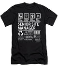 Senior Site Manager Multitasking Job Title Gift Item Shi Hu Kang T-Shirt