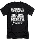Senior Site Supervisor Ninja Job Gift Item Shi Hu Kang T-Shirt