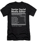 Senior Social Media Editor Nutrition Factors Gift Item Shi Hu Kang T-Shirt