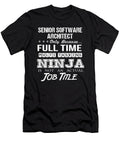 Senior Software Architect Ninja Job Gift Item Shi Hu Kang T-Shirt