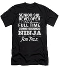 Senior Sql Developer Ninja Job Gift Item Shi Hu Kang T-Shirt