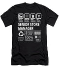 Senior Store Manager Multitasking Job Title Gift Item Shi Hu Kang T-Shirt