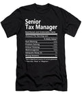 Senior Tax Manager Nutrition Factors Gift Item Shi Hu Kang T-Shirt