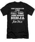 Senior Transportation Planner Ninja Job Gift Item Shi Hu Kang T-Shirt