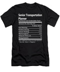 Senior Transportation Planner Nutrition Factors Gift Item Shi Hu Kang T-Shirt
