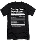 Senior Web Developer Nutrition Factors Gift Item Shi Hu Kang T-Shirt