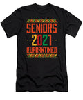 Seniors 2021 Quarantined Colorful Graduation Gifts Licensed Art T-Shirt