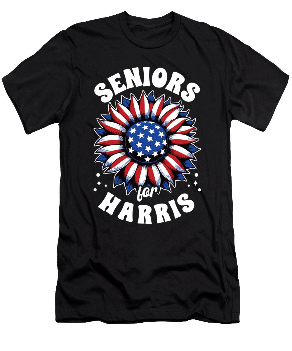 Seniors for Kamala Harris 2024 Me T-Shirt