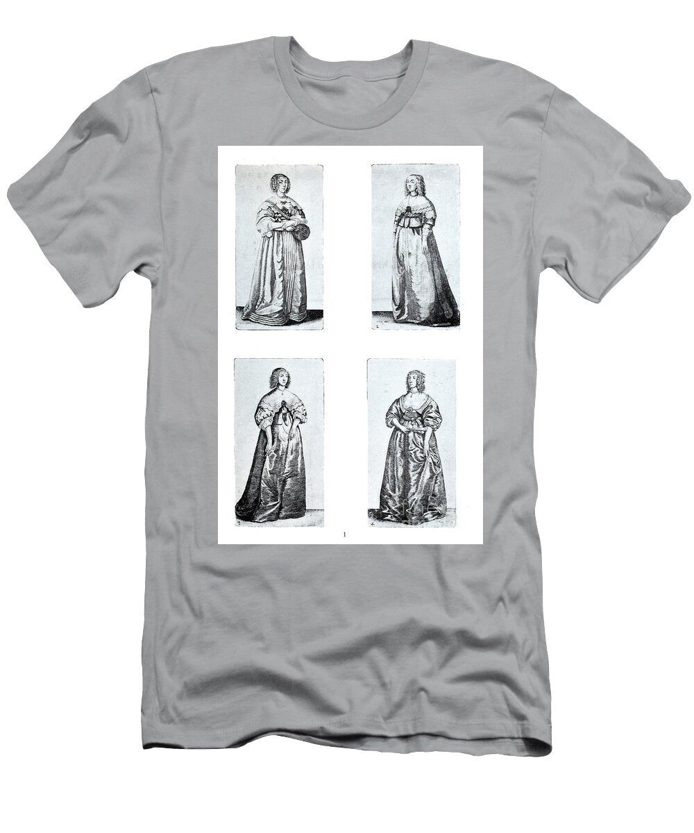 Series of Thirty Two Halftone Reproductions of Engravings L1 Historic Illustrations T-Shirt