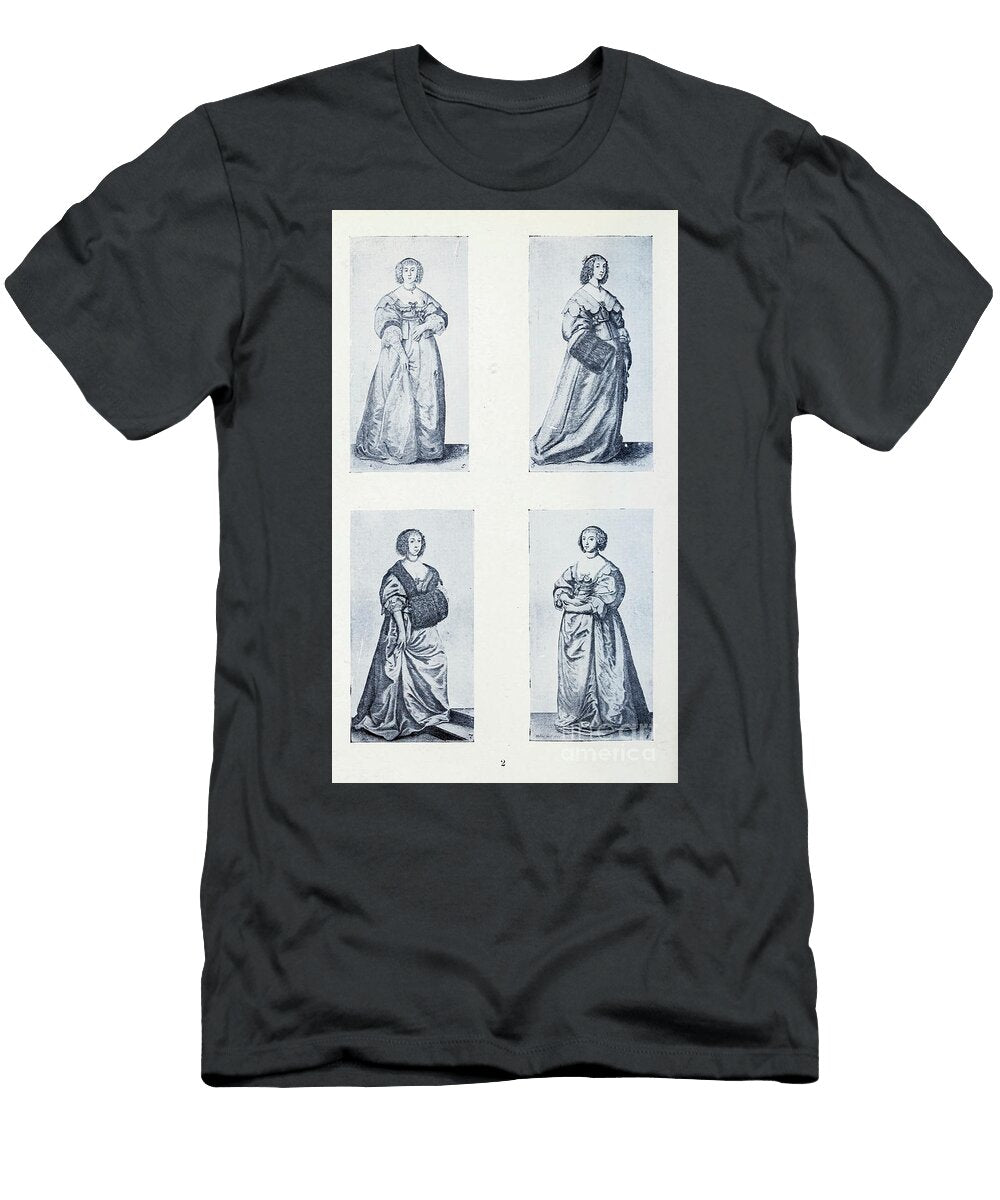 Series of Thirty Two Halftone Reproductions of Engravings L2 Historic Illustrations T-Shirt