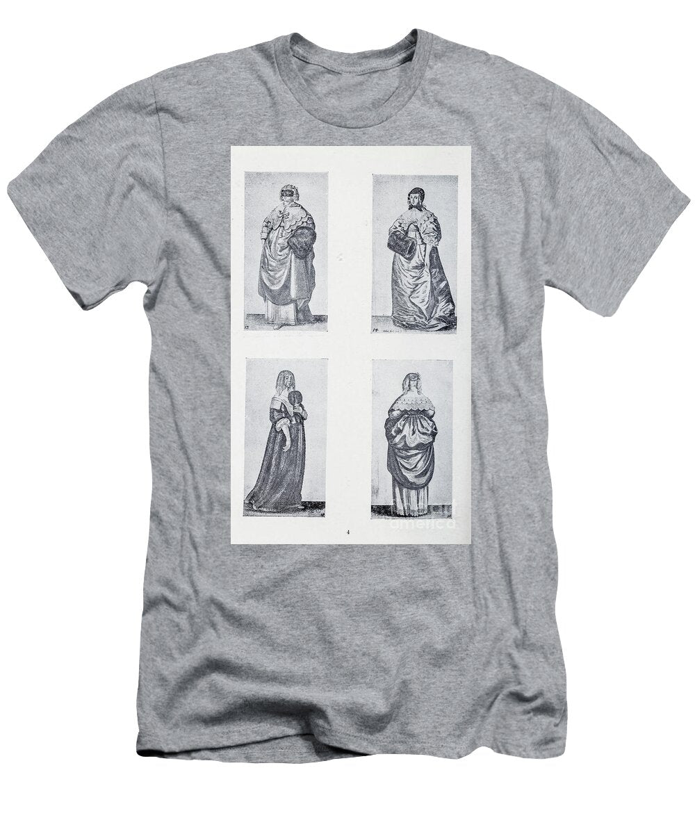 Series of Thirty Two Halftone Reproductions of Engravings L4 Historic Illustrations T-Shirt