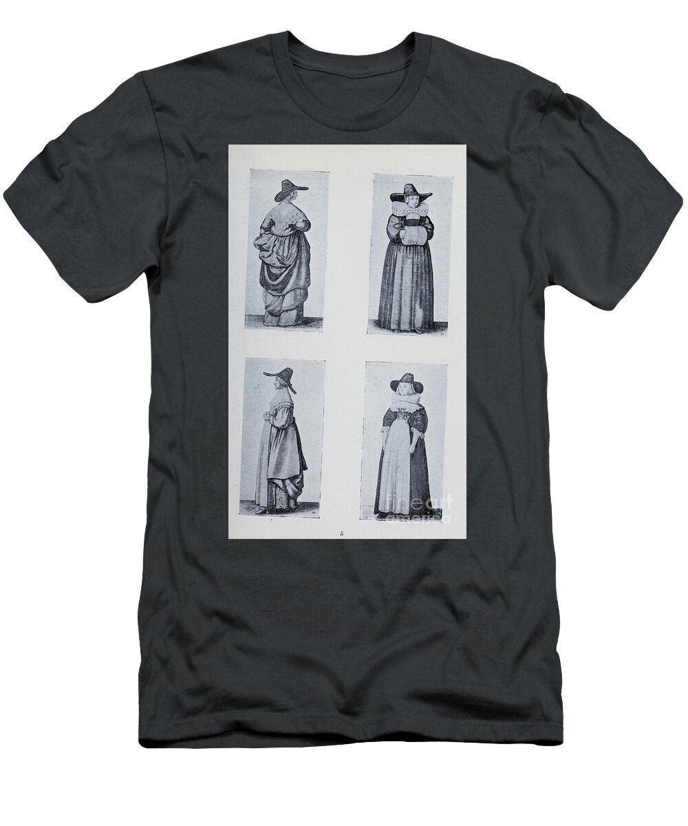 Series of Thirty Two Halftone Reproductions of Engravings L5 Historic Illustrations T-Shirt