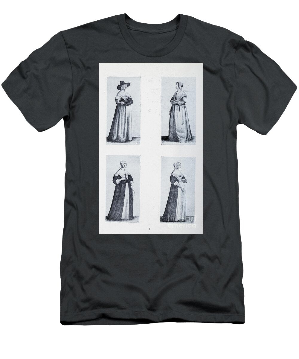 Series of Thirty Two Halftone Reproductions of Engravings L6 Historic Illustrations T-Shirt