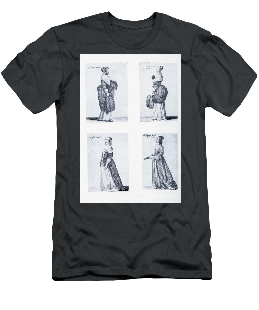 Series of Thirty Two Halftone Reproductions of Engravings L8 Historic Illustrations T-Shirt