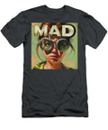 Serious Goggles Lady Mad Comic Book Cover 16 Mad Paperairplanes T-Shirt