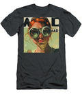 Serious Goggles Lady Mad Comic Book Cover 56 Mad Paperairplanes T-Shirt