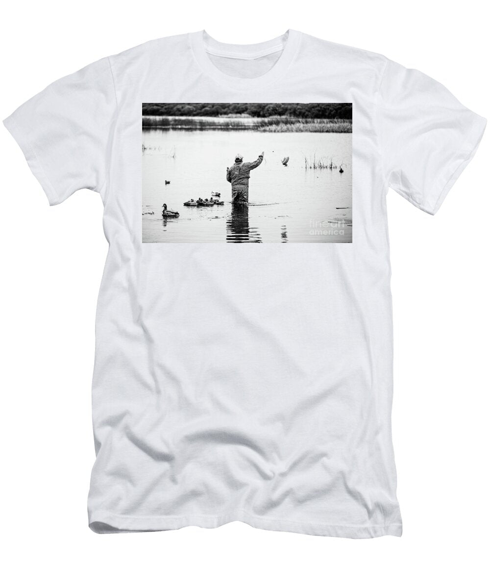 Setting Up the Decoys Scott Pellegrin T-Shirt