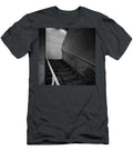 Shadow on the Stairs Bw Parking Structure Yopedro T-Shirt