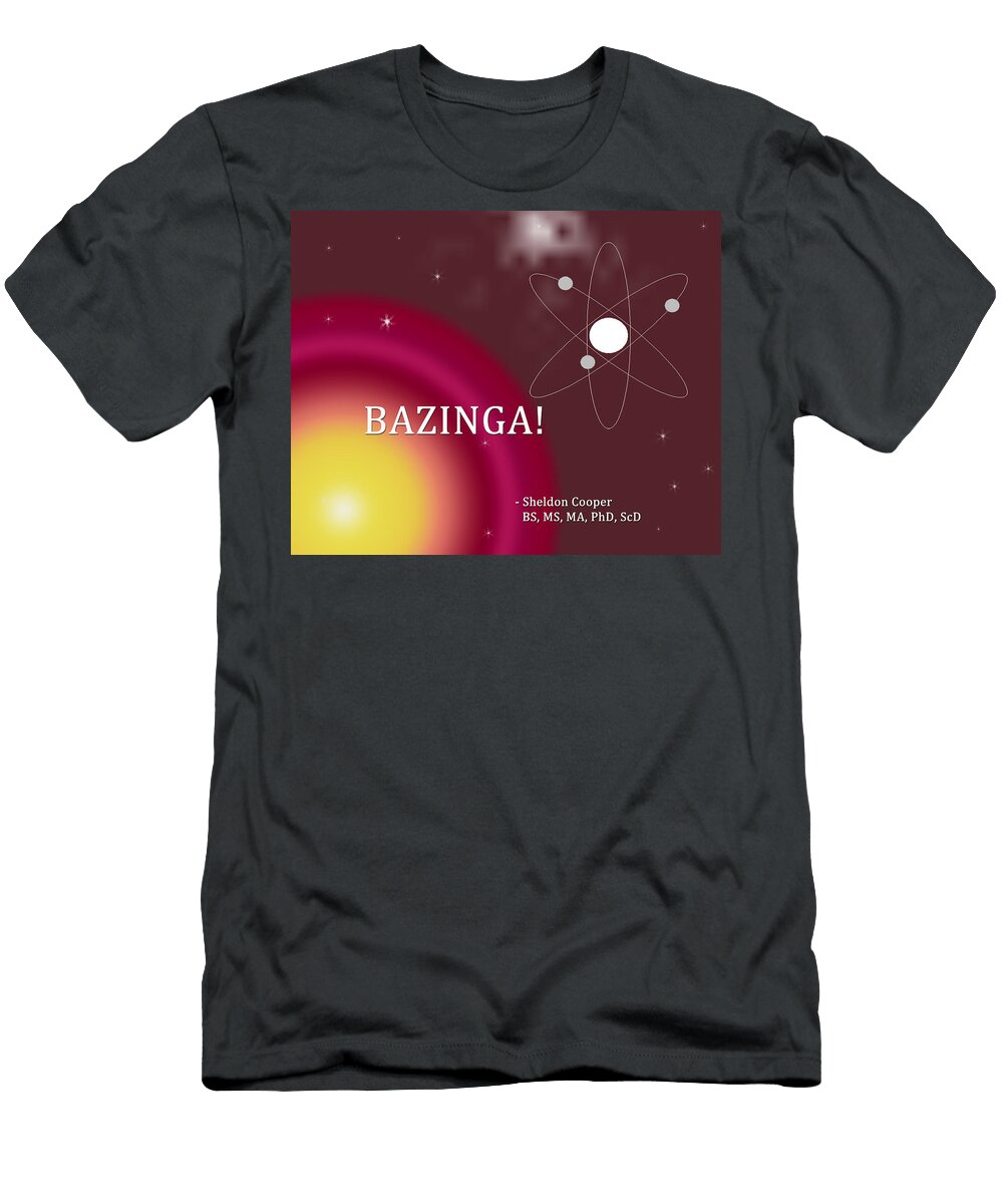 Sheldon Cooper Bazinga Paulette Wright T-Shirt