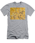Shredded Notebook Stencil Ron Bissett T-Shirt