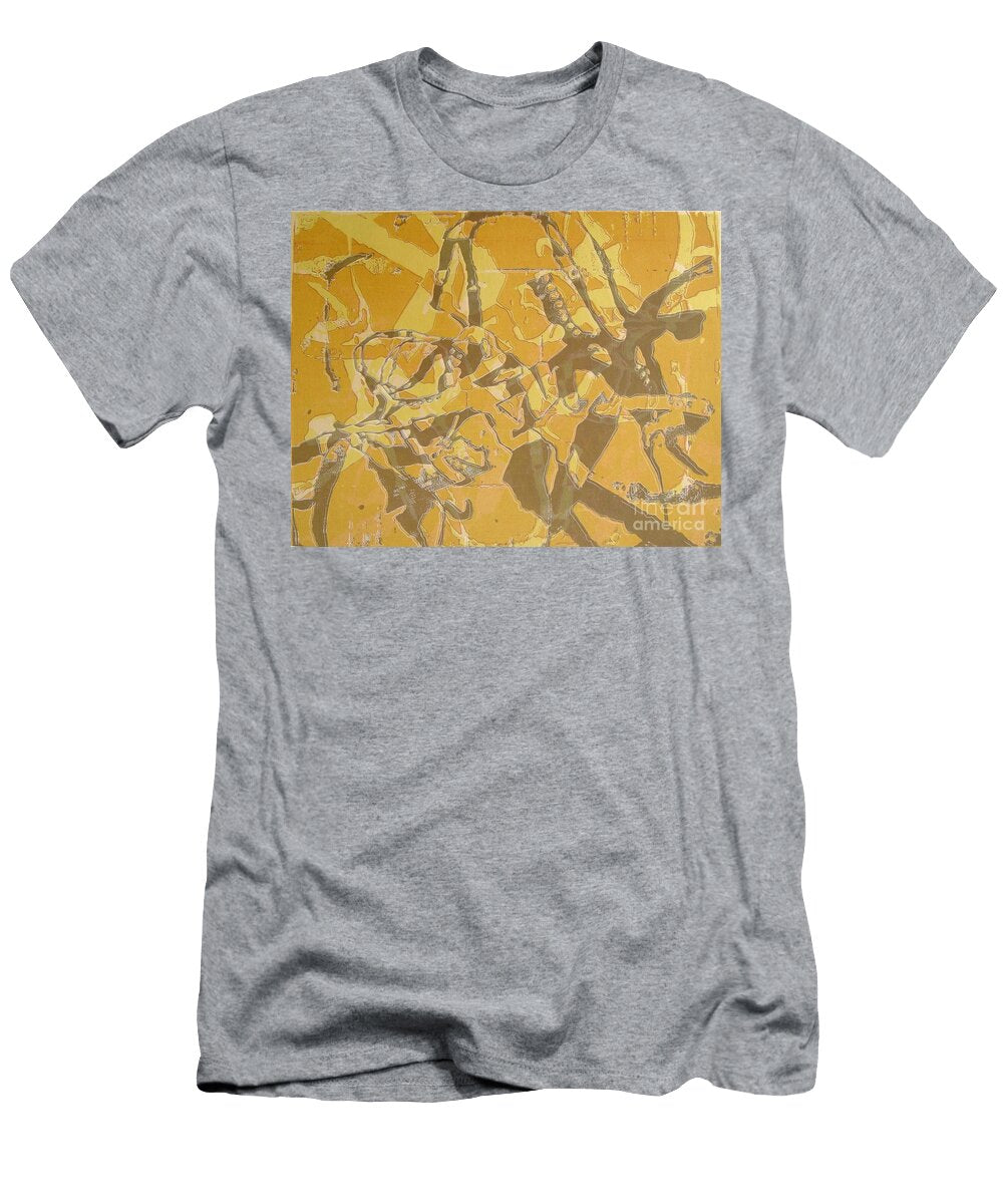 Shredded Notebook Stencil Ron Bissett T-Shirt