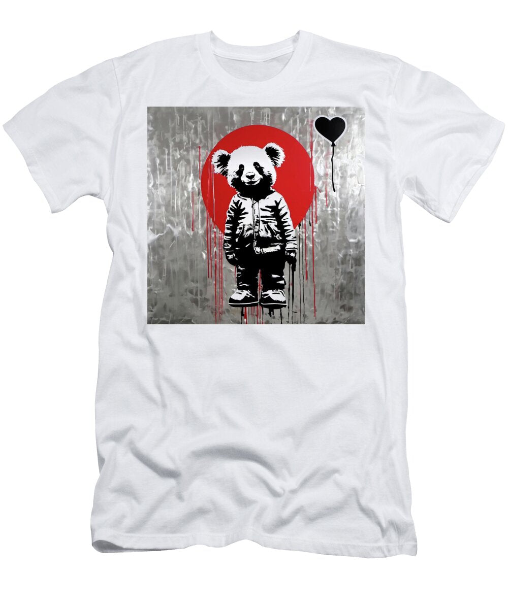 Silber Edition We Love Panda Need Space 01 By Felix Von Altersheim Felix Von Altersheim T-Shirt