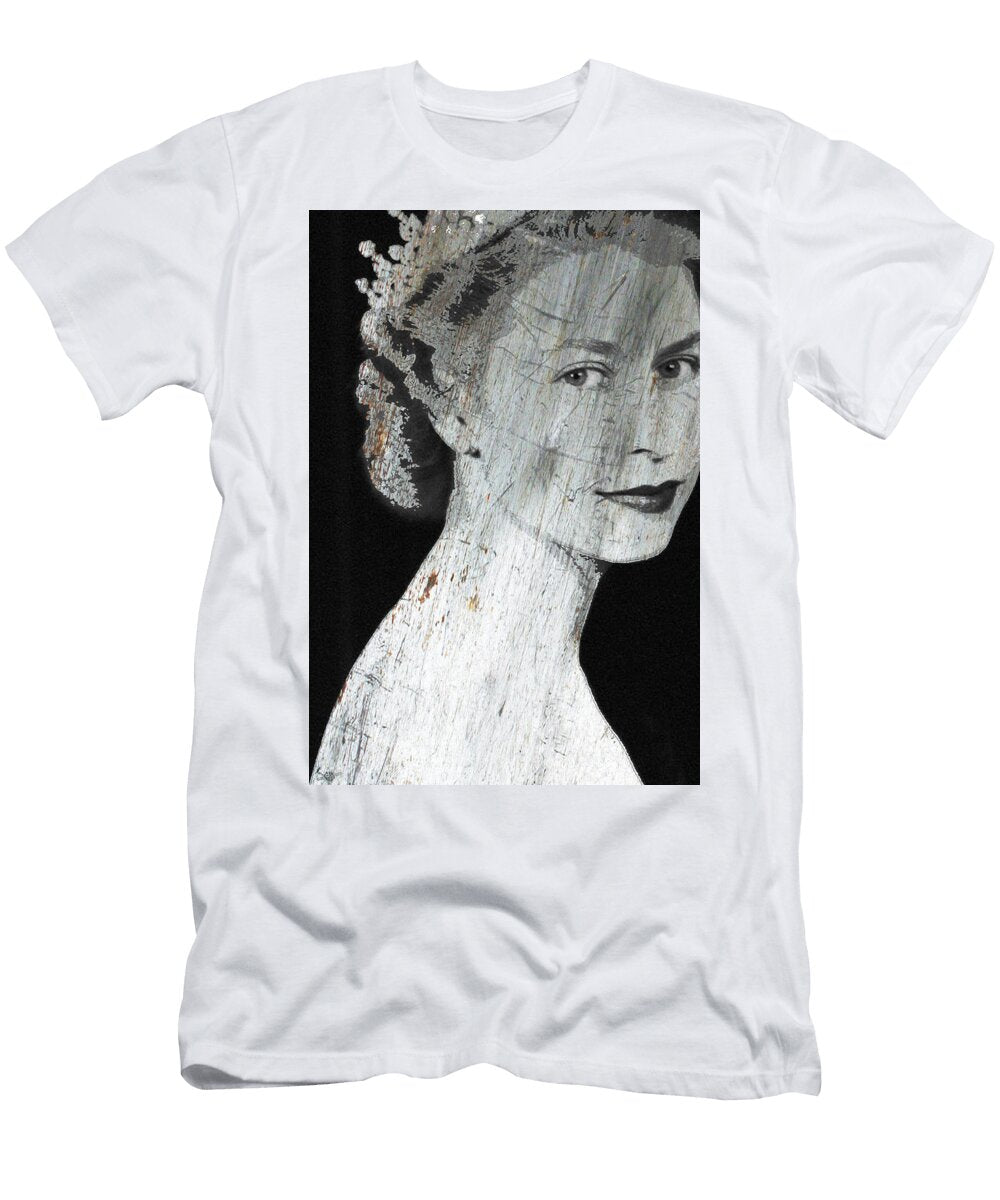 Silver Queen Elizabeth Tony Rubino T-Shirt