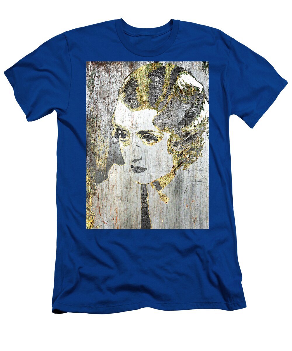 Silver Screen Bette Davis Tony Rubino T-Shirt