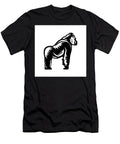 Silverback Gorilla Side View Woodcut Aloysius Patrimonio T-Shirt