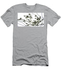 Simple Abstract Black Design on White Background Roy Jacob T-Shirt
