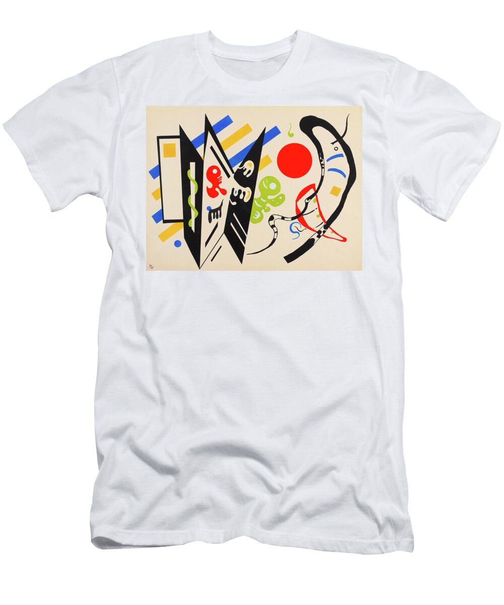 Sinthesi Stencil Wassily Kandinsky T-Shirt