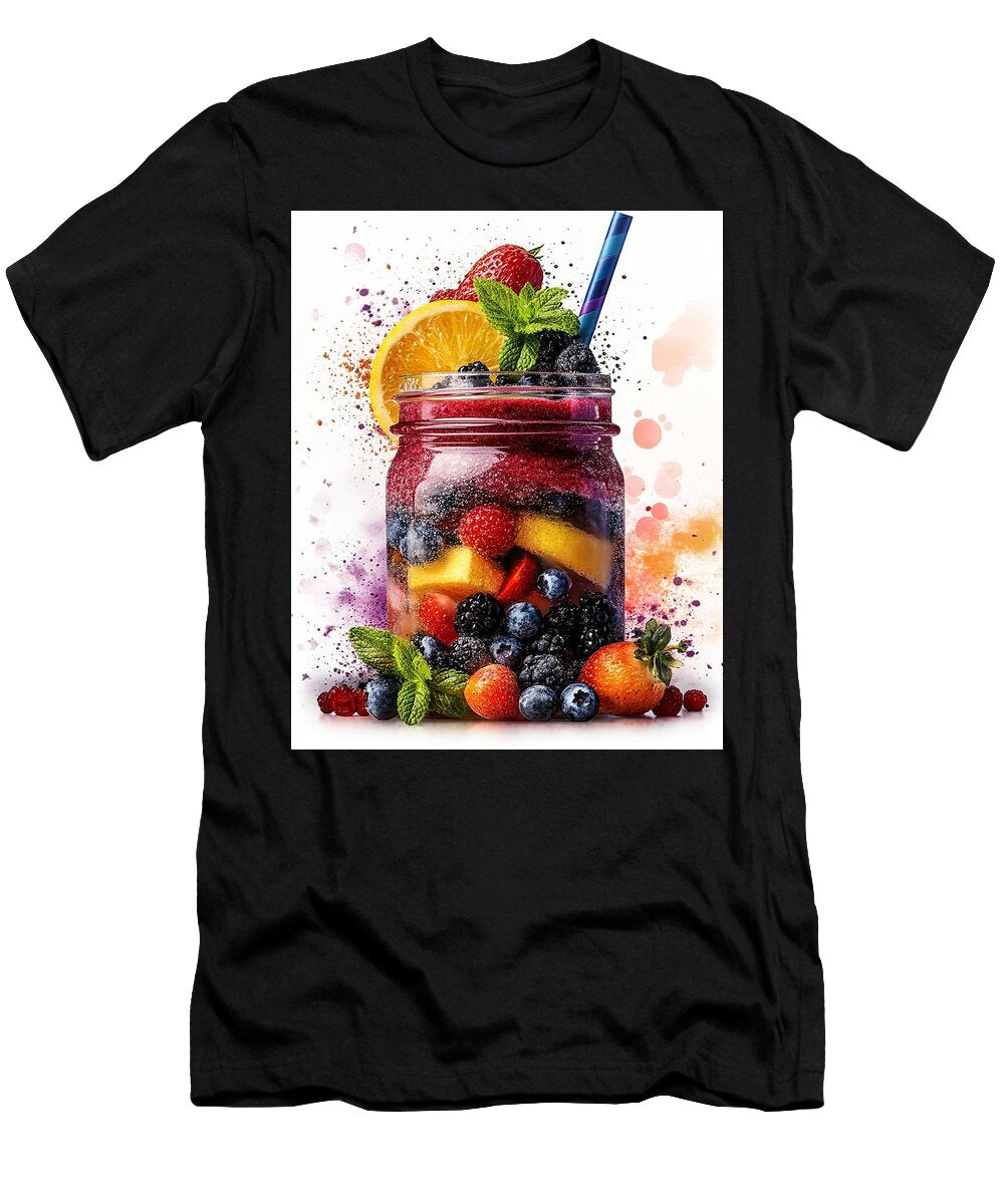 Sippin Pretty Xenia Bordeaux T-Shirt