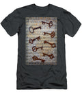 Skeleton Keys with Sheet Music Garry Gay T-Shirt