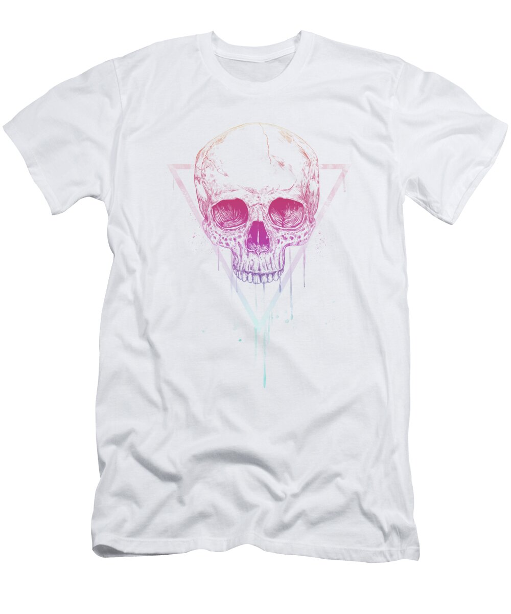 Skull in Triangle Balazs Solti T-Shirt