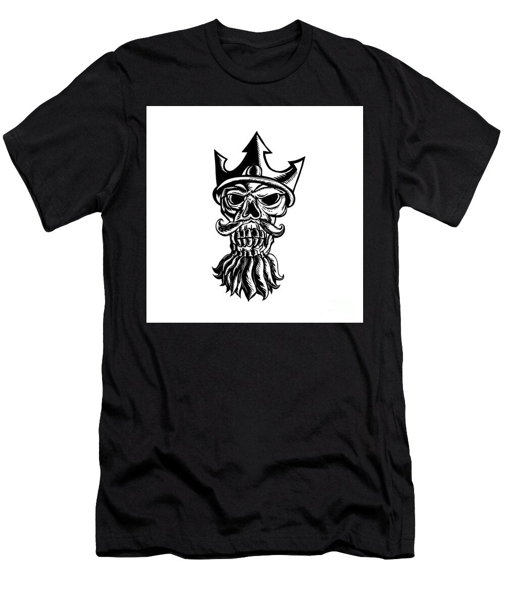 Skull of Neptune Sratchboard Aloysius Patrimonio T-Shirt