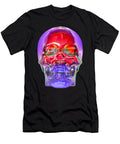 Skullit Crystal Skull Red Purple Matthew Drinkall T-Shirt