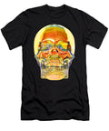 Skullit Crystal Skull Yellow Orange Matthew Drinkall T-Shirt