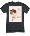 Sleepy Calico Cat Drawing the Cute Sleeping Kitty Pretty Cats Beautiful Cats Cute Animals Mounir Khalfouf T-Shirt