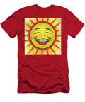 Smiling Happy Fun Sun Comic Book Panel 115 Mad Paperairplanes T-Shirt