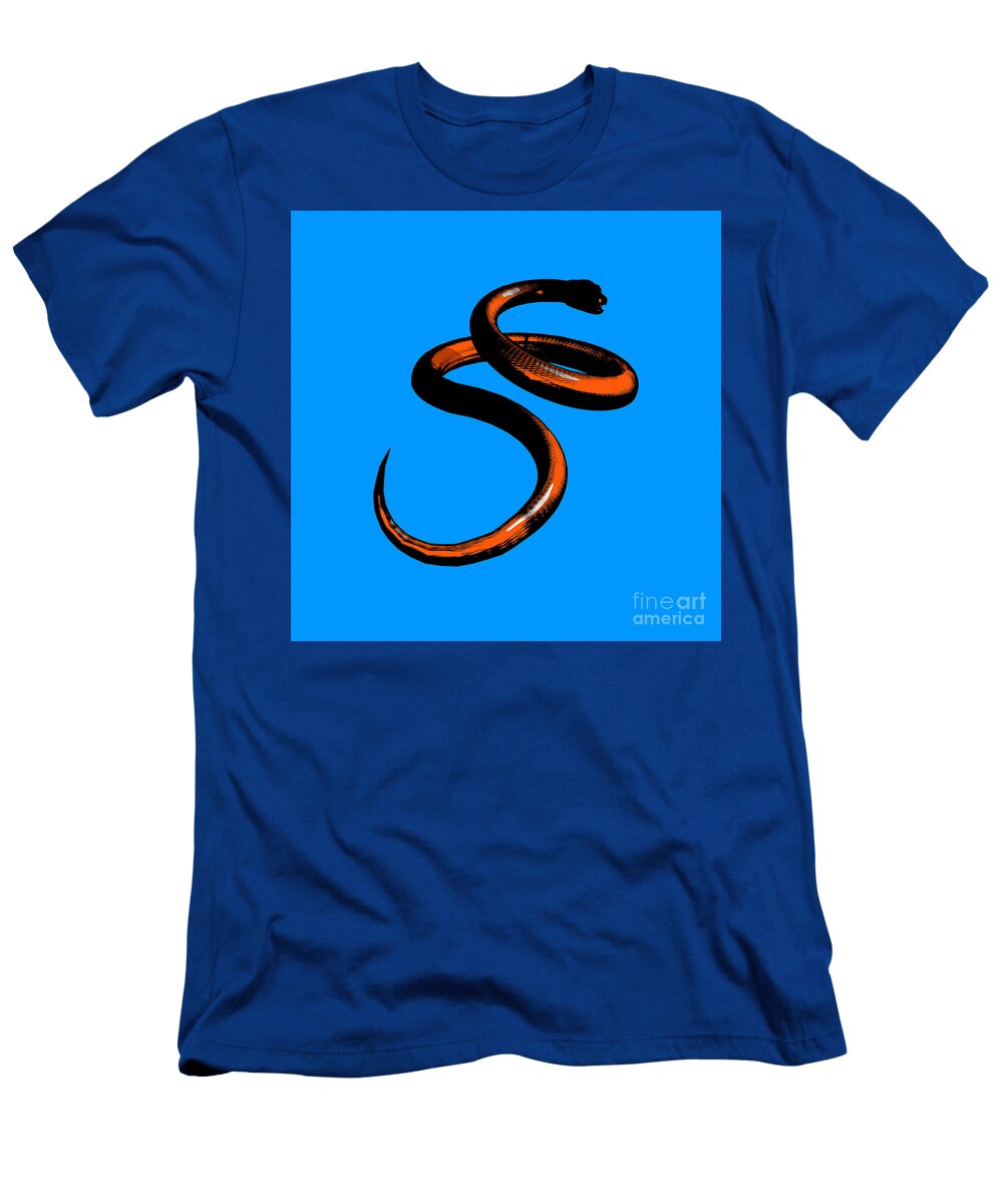 Snake Graphic Pixel Chimp T-Shirt